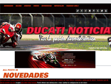 Tablet Screenshot of ducatinoticias.es